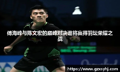 傅海峰与陈文宏的巅峰对决谁将赢得羽坛荣耀之战